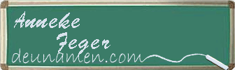 Anneke Feger Visitenkarte